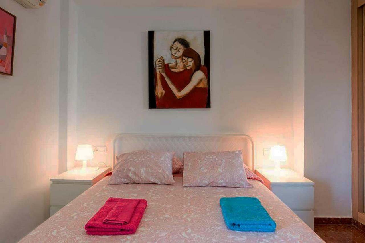 Apartamento Con Parking Gratuito Málaga Exterior foto